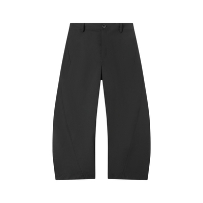 TGNS弧线廓形阔腿拖地休闲裤