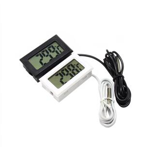 电子数显测温度表室温水温浴缸冰箱数字显示感应器温度计防水探头