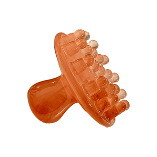 挖到好用的经络刷！圆盘头部经络梳疏通神器头皮头疗刮痧按摩梳子