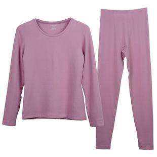 Enlaml/樱乃儿保暖内衣套装女双面德绒空气能圆领加厚秋冬棉毛衫