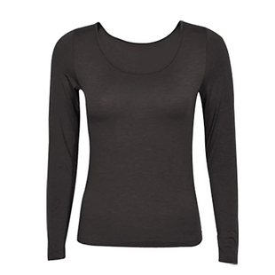 小黑炭3秒即热保暖内衣女修身显瘦超薄打底发热内搭秋衣秋裤