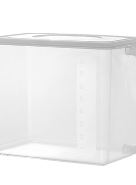 玩具收纳箱透明塑料大容量带把手