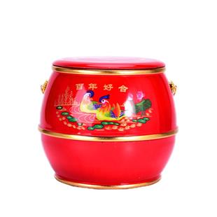 婚庆结婚嫁妆子孙宝桶五宝塑料子孙桶袋子马桶子生桶新娘陪嫁用品