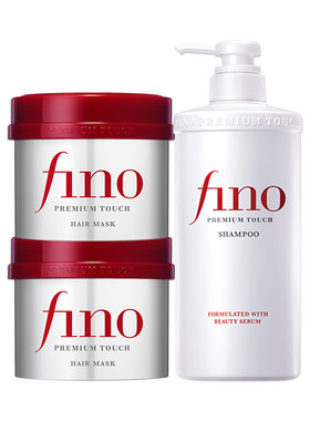 【侯明昊同款】芬浓FINO日常修护洗发露发膜头发护理烫染修护