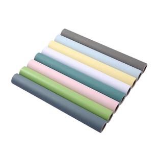 墙纸自粘防水防潮纯色宿舍家用温馨客厅卧室背景墙壁纸网红墙贴纸