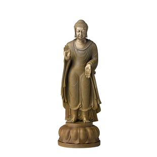 铜师傅 陕西历史博物馆系列《北周佛造像铜摆件》青铜摆件