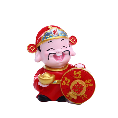创意财神小摆件办公室桌面装饰品