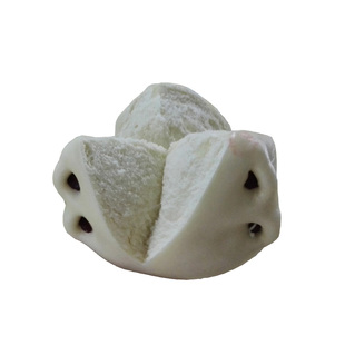 山东威海特产鸡蛋奶香开花白面大馒头纯手工大枣饽饽春节年货连子