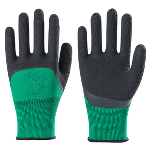 星宇L598发泡劳保半浸胶手套 耐磨防滑柔软透气防护机械工作手套