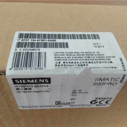 议价西门子6ES7154-8FB01-0AB0西门子CPU6ES71548FB010AB0原装