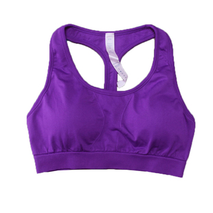 舞蹈运动透气文胸内衣女防震性感高度支撑背心瑜伽速干胸罩黑色