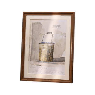 实木相框摆台照片定制diy木质挂墙画框空框678寸加打印装裱拼图框