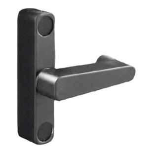 极窄简易锁铝合金推拉门锁门扣玻璃移门极简可加装小锁插销锁锁扣