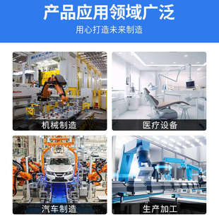 小型气动MGPM三轴三杆带导杆气缸12 75Z