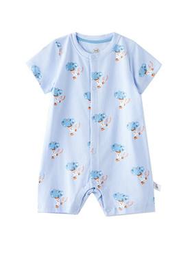 婴儿衣服短袖连体衣夏季新款