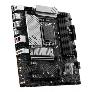 MSI/微星PRO B760M-A DDR4 II WIFI B660M H610MATX中板intel1700