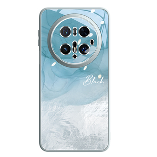 水墨锡纸纹适用mate70手机壳2025新款mate70pro网红爆款mate60镜头膜防刮70pro+高颜值玻璃mate50简约保护套e
