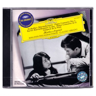 正版进口 普罗科菲耶夫 第三钢琴协奏曲 / 阿格里奇 CD 4474382