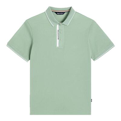 【100%棉】男短袖T恤商务POLO衫