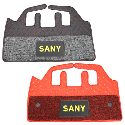 三一挖掘机SY55 60 75 135 205 215 285 365驾驶室用品脚垫 地毯