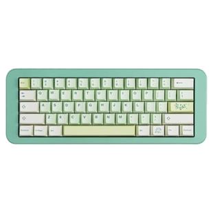 银杏主题磁轴机械键盘键帽PBT热升华原厂高度适Wooting made68等