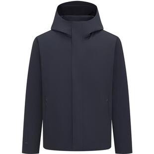 波司登2025秋冬新款男士商务短款连帽可脱卸内胆鹅绒服B250134125