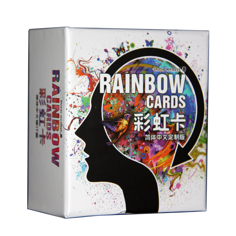 正版彩虹卡 生命的色彩许愿卡治愈卡OH卡 正能量心灵成长心灵图卡