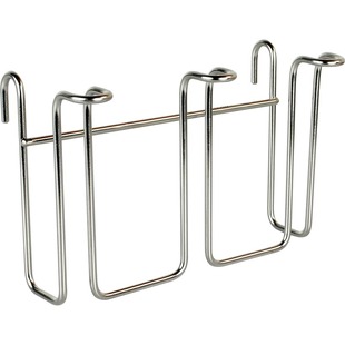 南北向304不锈钢玻璃杯架沥水架挂架水杯架（配件）厨房收纳架子