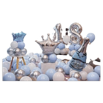 18岁生日装饰场景布置成人礼气球快乐派对女孩男孩氛围仪式感背景