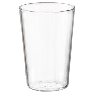 霜山玻璃杯耐高温日式杯子咖啡果汁冷饮杯薄壁冰饮啤酒杯透明水杯