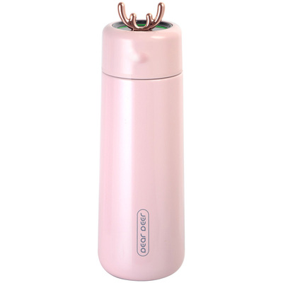 【小鹿提醒她喝水的保温杯】