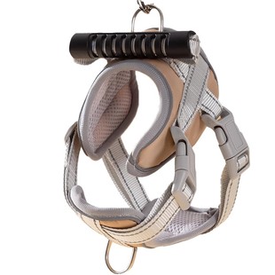 狗狗牵引绳防爆冲胸背带中型大型犬拉布拉多金毛大狗背心式遛狗绳