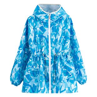 家用厨房2024新款罩衣长袖防水围裙时尚收腰女防尘工作服加长外套