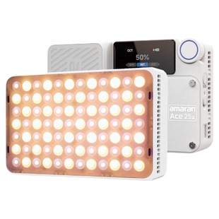 Aputure爱图仕 amaran艾蒙拉Ace 25x 可调色温 夜景人像外拍补光灯 长续航旅拍户外口袋灯高亮便携摄影补光灯