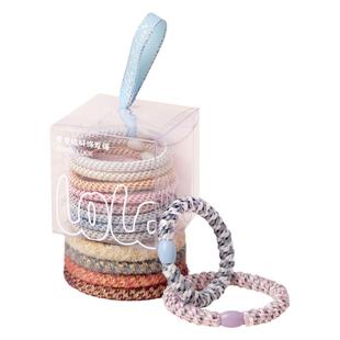 lolola萝萝拉发圈皮筋高弹力加粗少女网红发箍简约头绳高马尾发绳