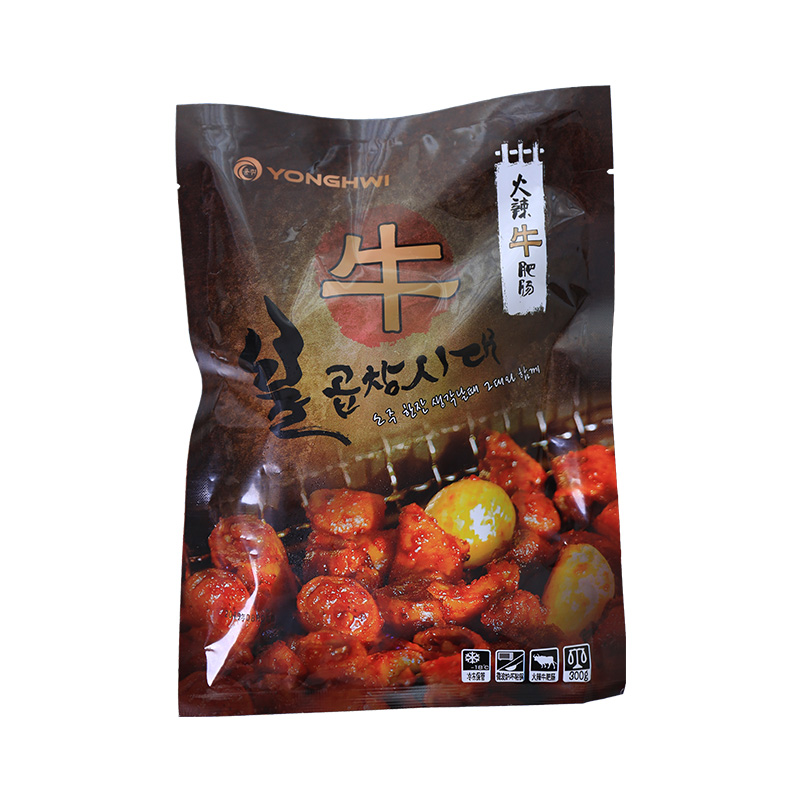 延边特产美食韩式火辣牛肥肠延吉火辣辣肥肠烧烤烤肉食材300g3盒