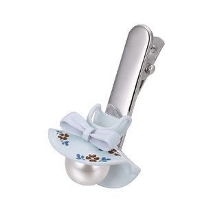 TOGGLER mini系列 迷你手工碎花连衣裙珍珠碎发边夹发夹秋冬礼物