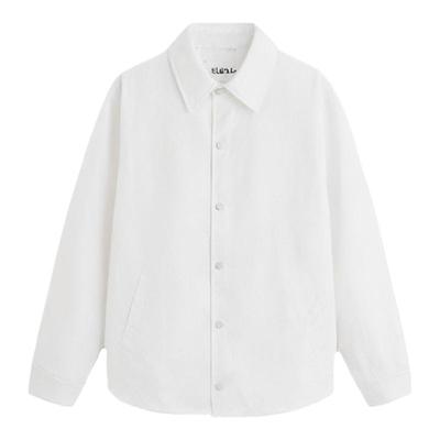 2024秋冬大码轻薄棉衣女衬衣外套