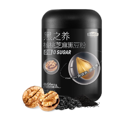 五谷磨房0糖黑芝麻糊核桃黑豆粉