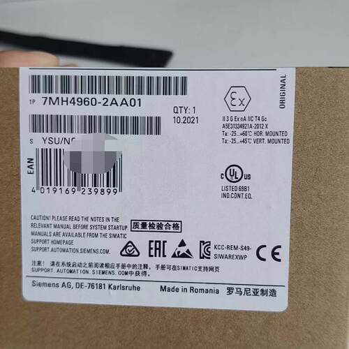 询价-7MH4960-2AA01称重模块，未裸机，正