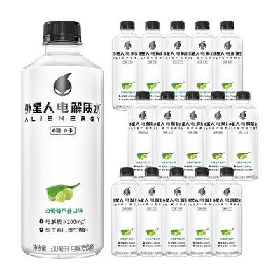 外星人电解质水芦荟味0糖0卡