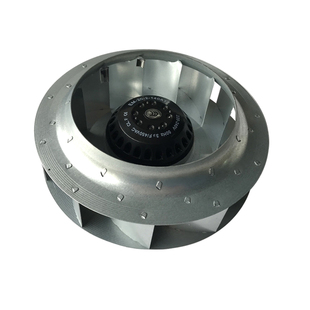 铜芯精密外转子电机大风量管道风机高压机翼型涡轮后倾离心风机