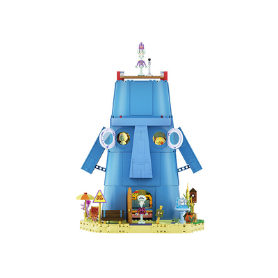 Area-X海绵宝宝章鱼哥积木