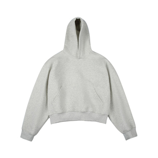 customizable hoodie可定制clean fit重磅短款廓形BOXY连帽卫衣