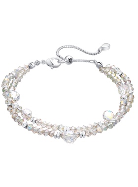 EAUFLORA潮汐手链轻奢小众精致叠戴天然水晶手串饰女款2025新款