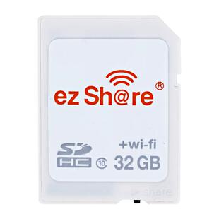 ezshare易享派wifi SD卡32g高速无线内存卡适用佳能700D 450D550D尼康D3000 D3200单反相机卡理光GRGR2存储卡