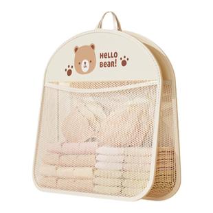 百草园内衣收纳挂袋家用衣柜墙上悬挂式内裤袜子收纳网兜门后收纳