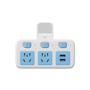 家用一转多功能转换器多开关插座插排智能无线插板多孔排查宿舍