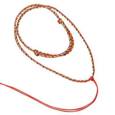 宝宝五彩绳端午节儿童项链吊坠绳