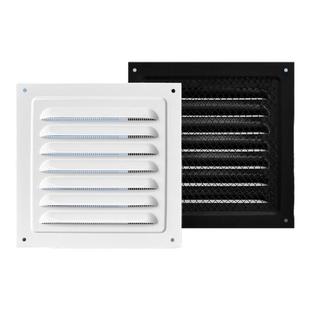 铝合金铝百叶窗外墙通风排出风口防雨风罩透气冲孔散热格栅盖板